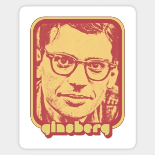 Ginsberg // Retro Aesthetic Fan Art Design Magnet